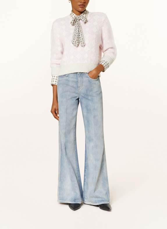 DOROTHEE SCHUMACHER trui ROSE CLAIR / ECRU