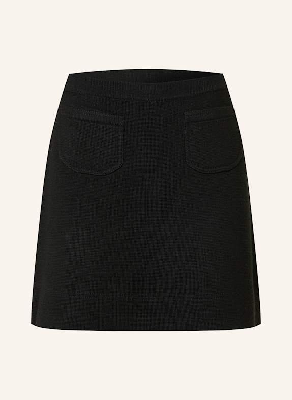 CLAUDIE PIERLOT Strickrock SCHWARZ