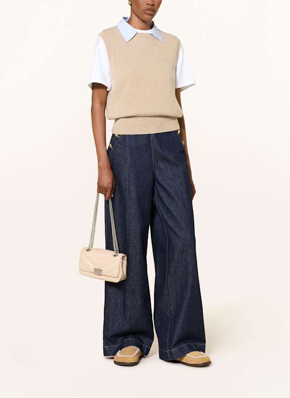 CLAUDIE PIERLOT Straight Jeans J007 BRUT DENIM