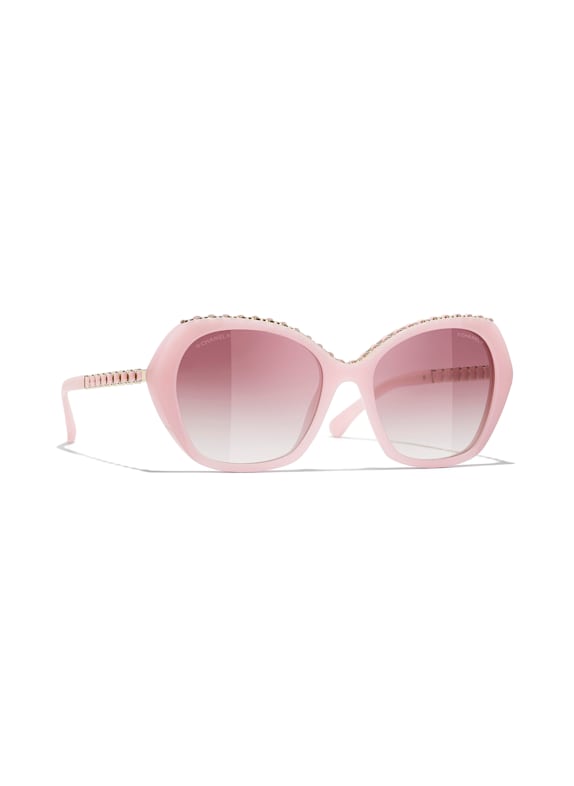CHANEL Katzenaugenförmige Sonnenbrille 17338H - ROSA/ PINK VERLAUF