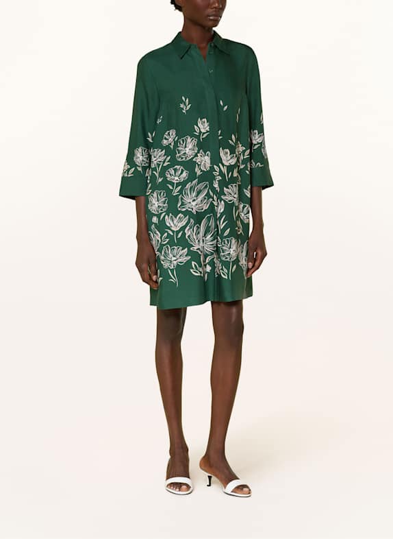 HOBBS Hemdblusenkleid MARCI mit 3/4-Arm GRÜN