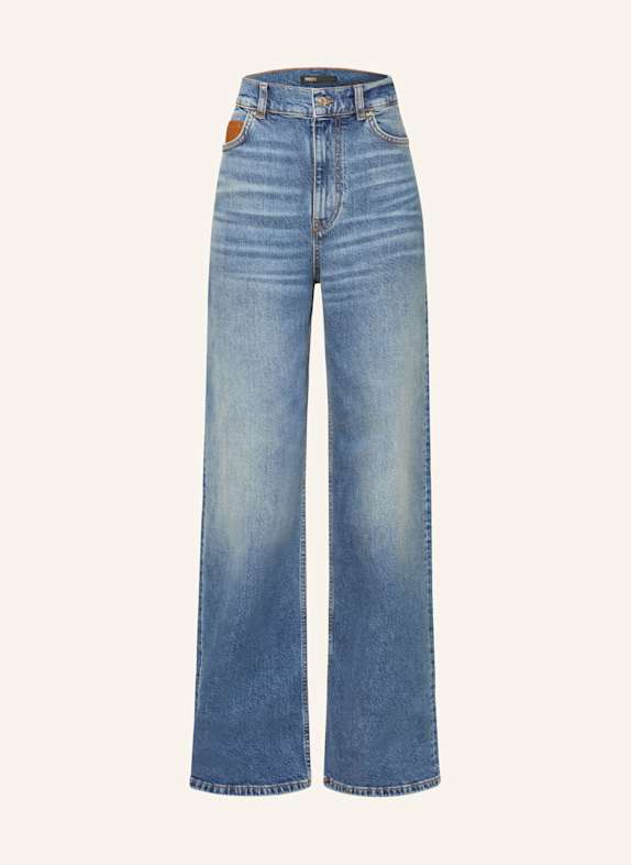 maje Wide Leg Jeans 0201 BLUE