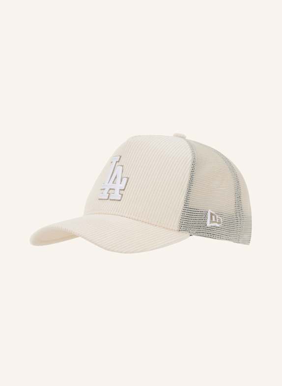 NEW ERA Cap 9FORTY LA DODGERS MLB im Materialmix CREME