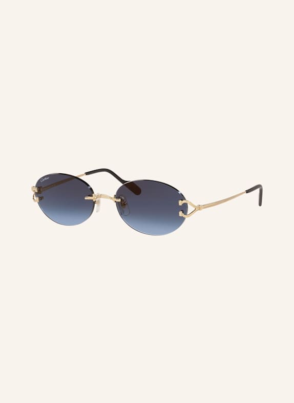 Cartier Sonnenbrille CT0551S 2300B1 - GOLD/ BLAU VERLAUF