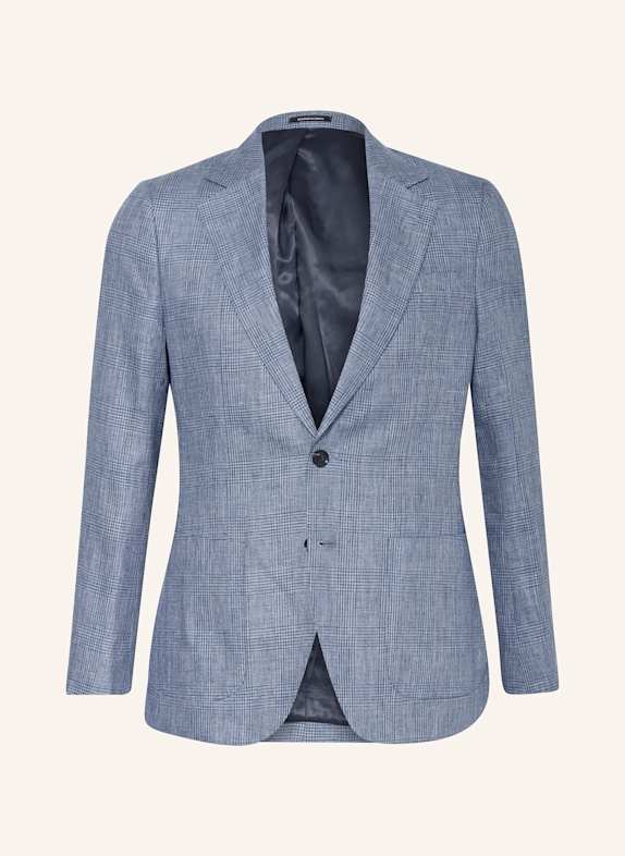 REISS GOULD regular fit suit jacket in linen BLUE