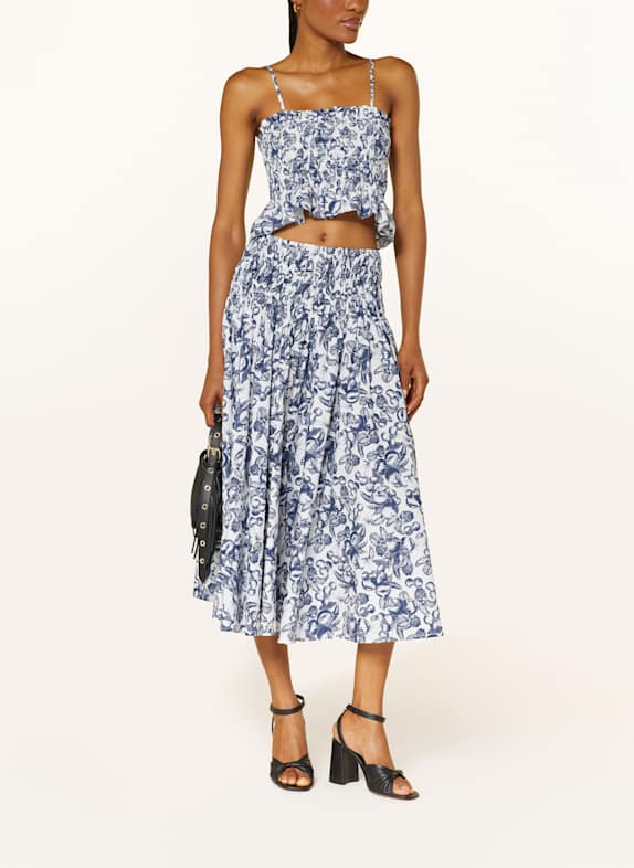 maje Top BLAU / WEISS