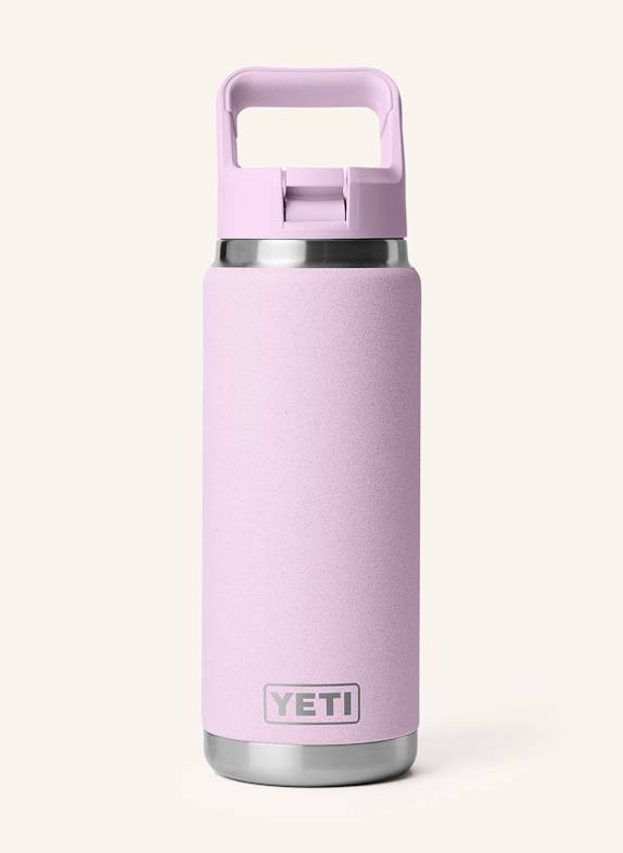 YETI Isolierflasche RAMBLER® HELLROSA/ SILBER