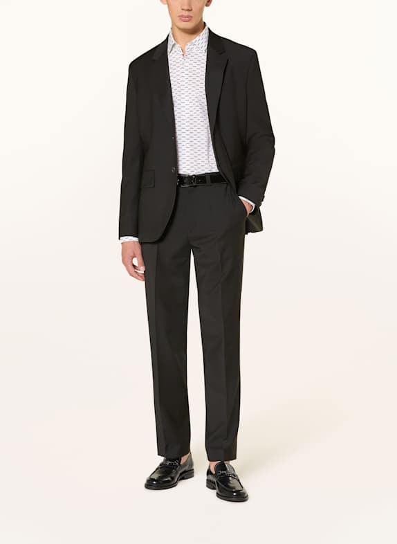 HUGO Anzughose TOM Regular Fit SCHWARZ