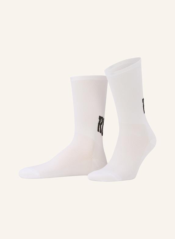 FINGERSCROSSED Radsocken CLASSIC TRIP PUSH + RUSH WHITE