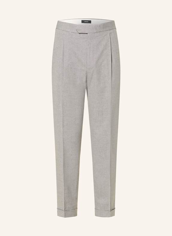REISS Spodnie COMPLEX regular fit SZARY