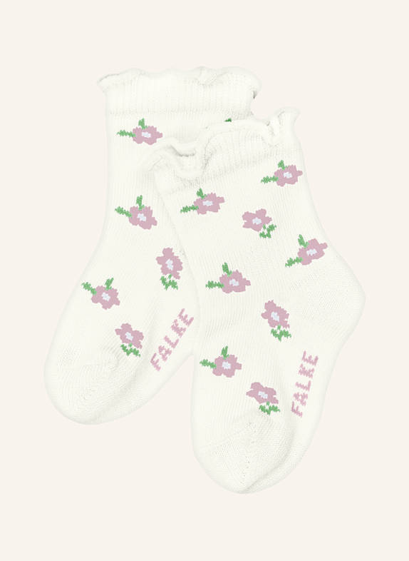 FALKE Ponožky LITTLE DITSY FLOWER 2040 off-white