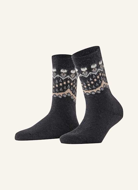 FALKE MARBLE CLOUD socks 3000 BLACK