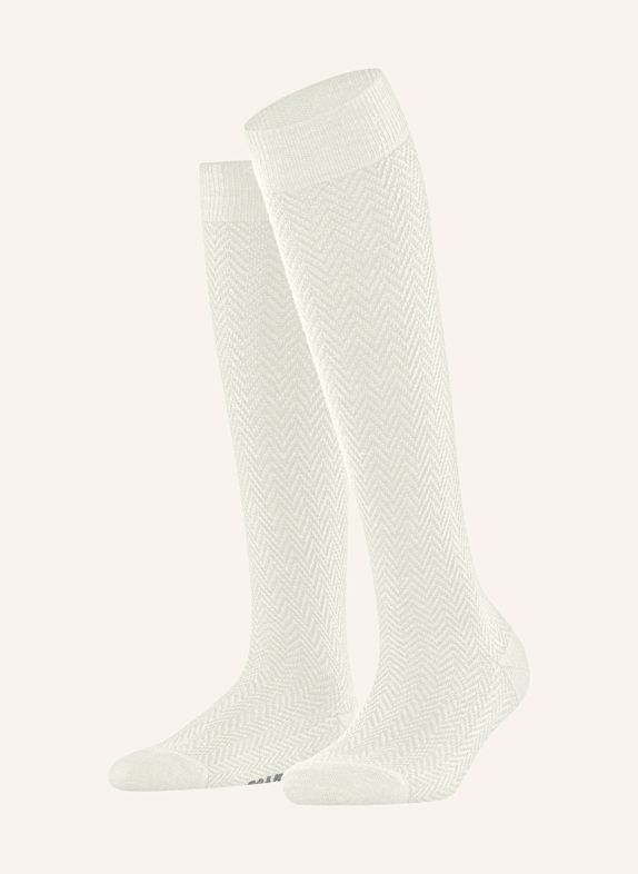 FALKE Knee-high socks FABLE ESTATE 2040 off-white