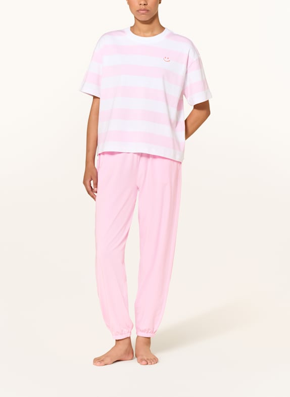 mey Pyjamasbyxor i serien SOLID LOVE ROSA