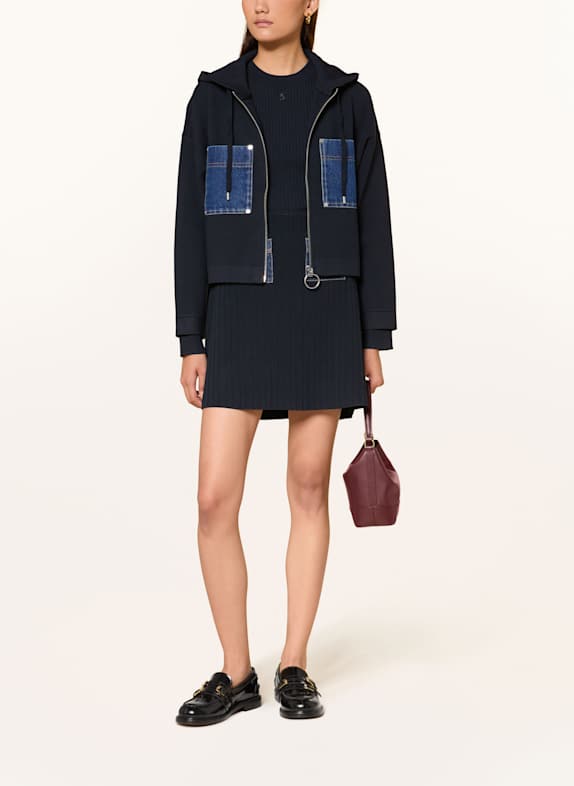 SANDRO Strickjacke DUNKELBLAU