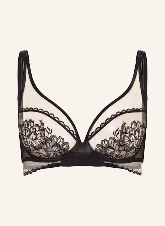 SIMONE PÉRÈLE Schalen-BH ROMANCE SCHWARZ/ HELLGRAU