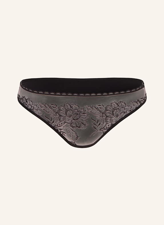 SIMONE PÉRÈLE Slip ROMANCE SCHWARZ/ HELLGRAU