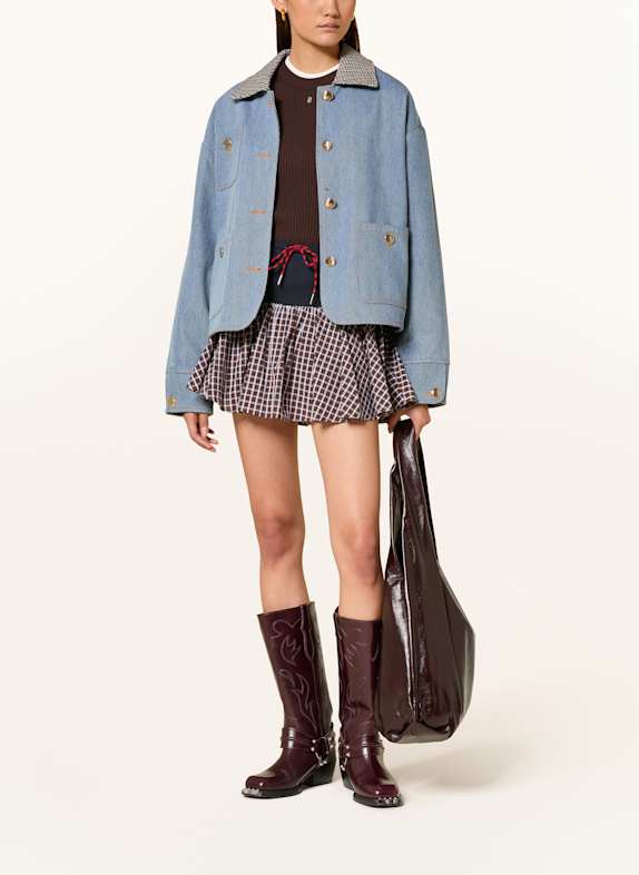SANDRO Jeansjacke HELLBLAU