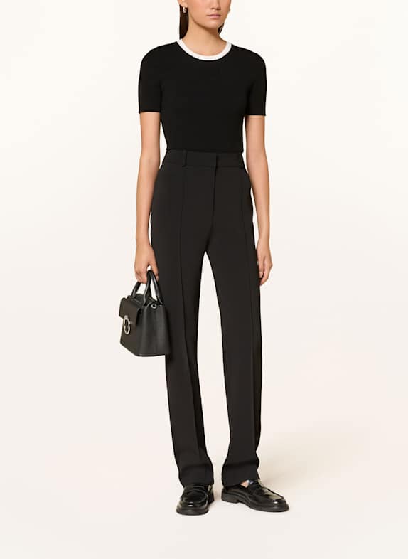 CLAUDIE PIERLOT Spodnie marlena CZARNY