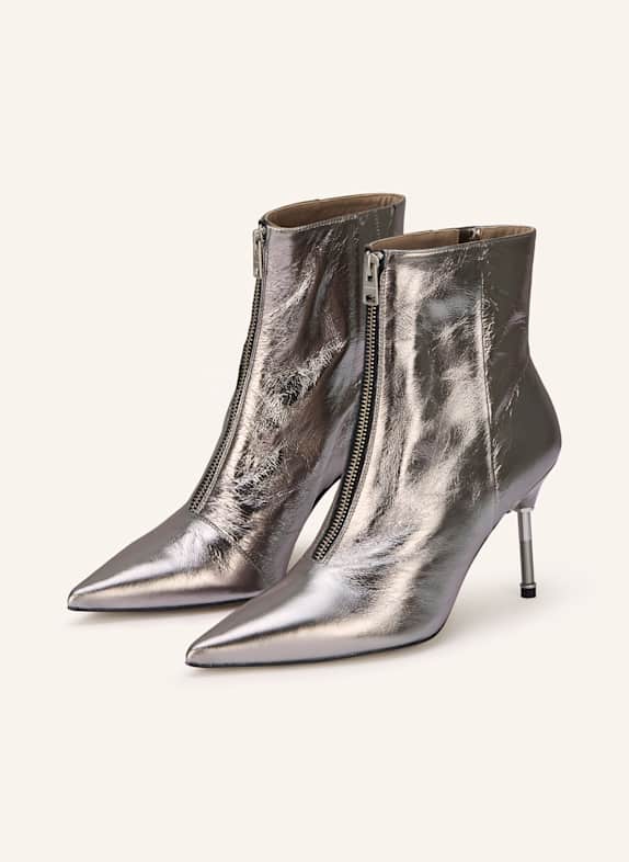 ALLSAINTS NATASHA ankle boots SILVER