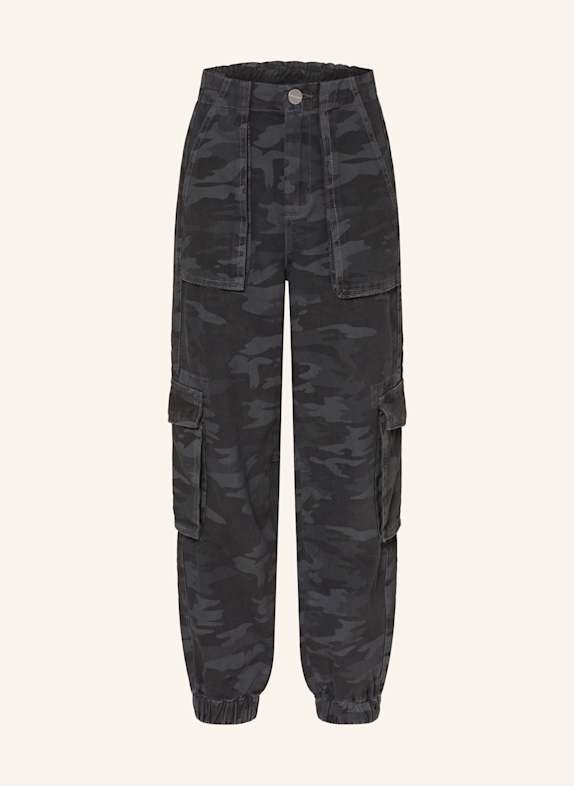 ALLSAINTS 7/8-Cargohose FREDA DUNKELGRAU/ GRAU