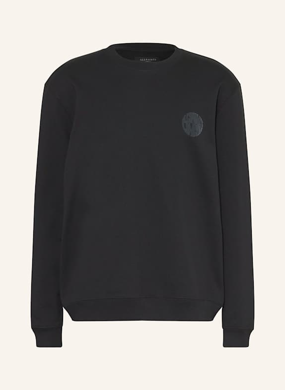 ALLSAINTS Bluza nierozpinana WAVED CZARNY