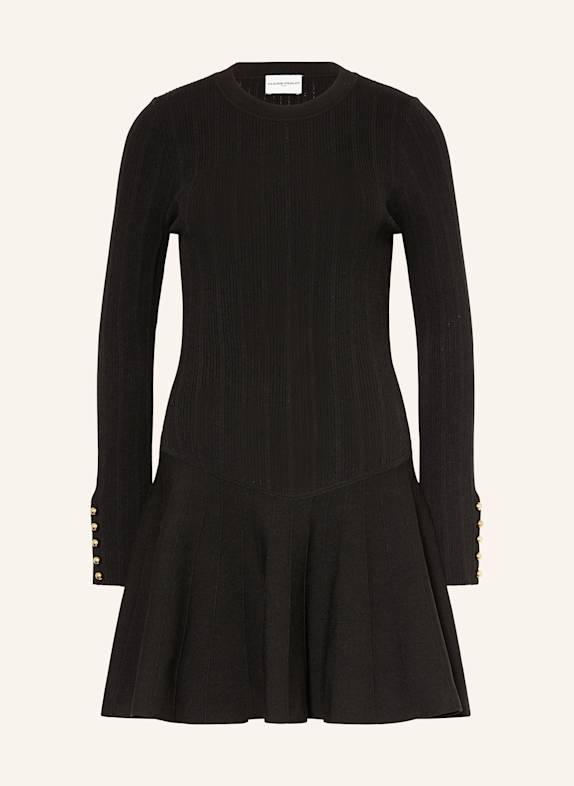 CLAUDIE PIERLOT Strickkleid SCHWARZ