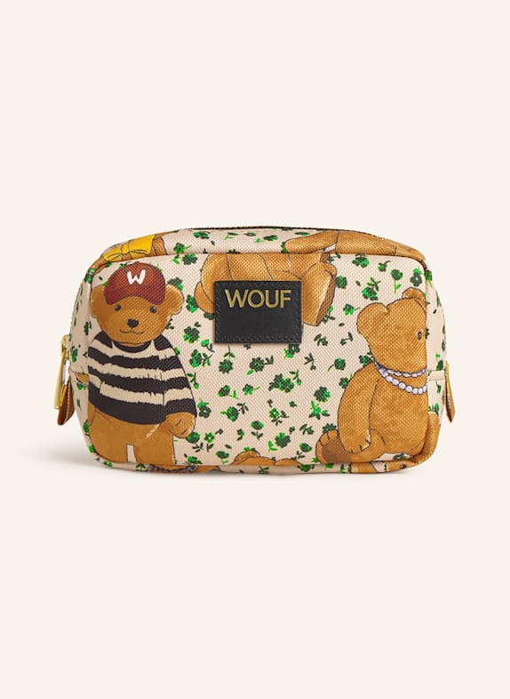 WOUF Laptop sleeve RIO COGNAC/ CREAM