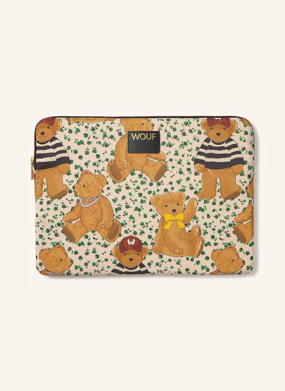 WOUF Pouch ROAR XL COGNAC/ CREAM