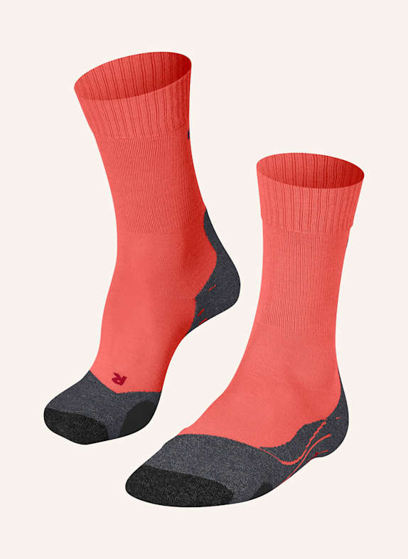 FALKE Trekking-Socken TK2 mit Merinowolle 8017 coral