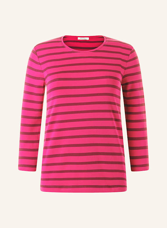 MAERZ MUENCHEN Shirt mit 3/4-Arm FUCHSIA/ DUNKELROT