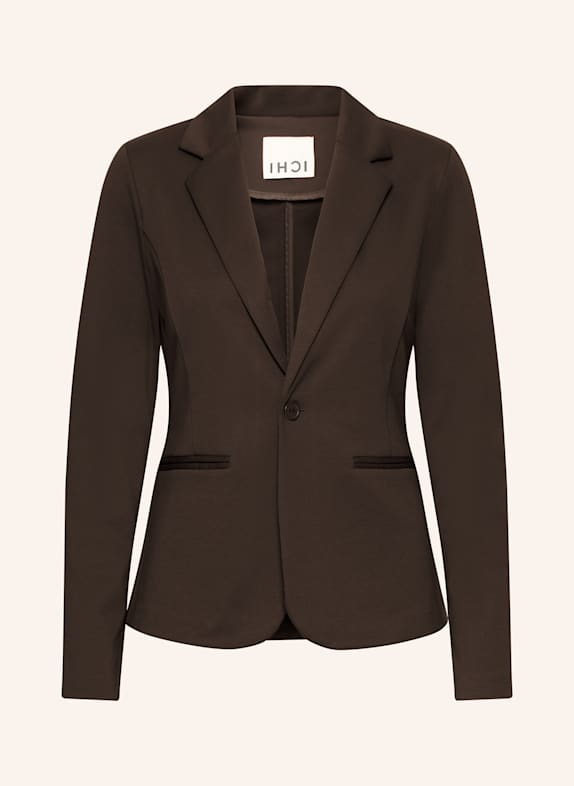 ICHI Jerseyblazer IHKATE DUNKELBRAUN