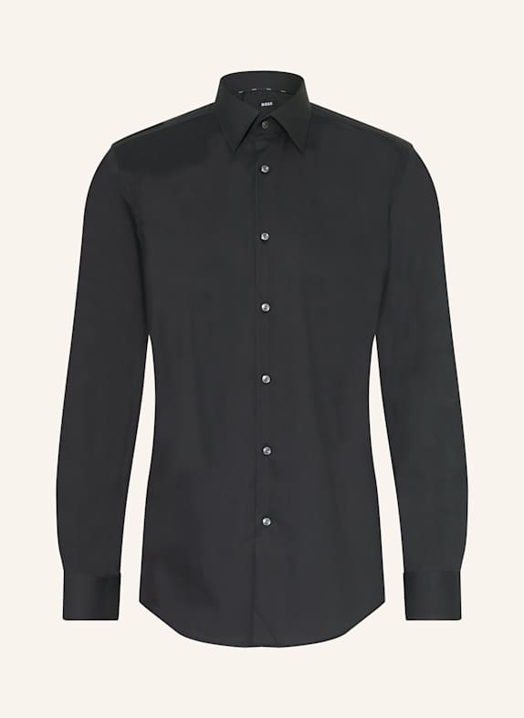 BOSS Shirt HANK slim fit BLACK