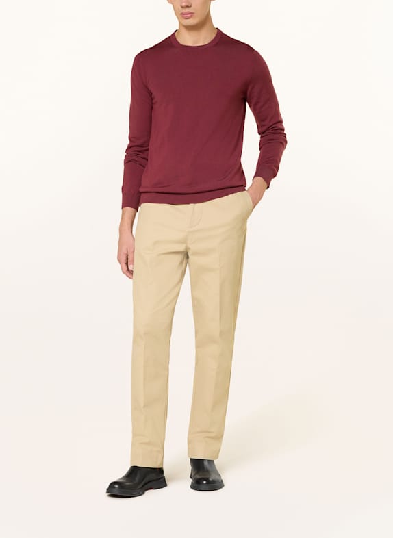 HUGO Pullover SAN CEDRIC DUNKELROT