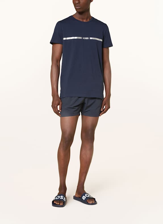 BOSS T-shirt SPECIAL DONKERBLAUW