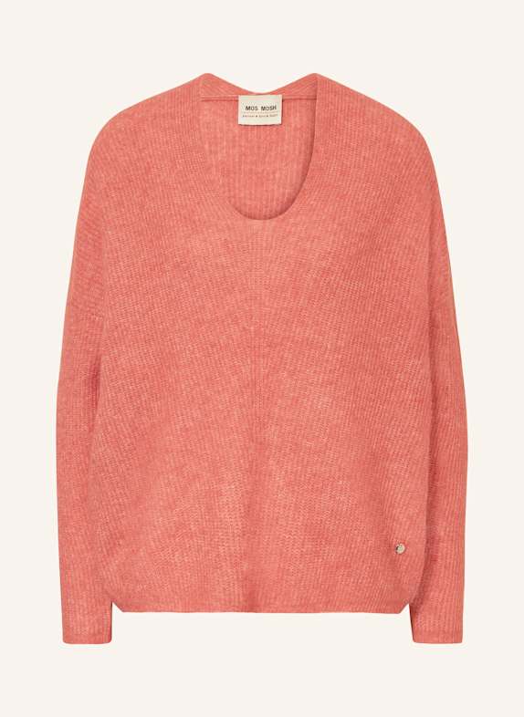 MOS MOSH Pullover THORA mit Alpaka HELLROT