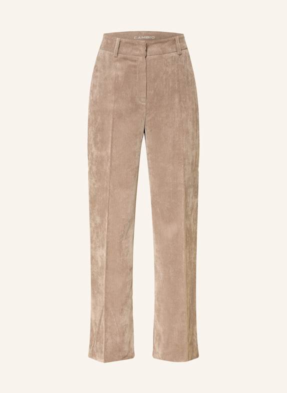 CAMBIO Marlenehose AMELIE aus Cord BEIGE