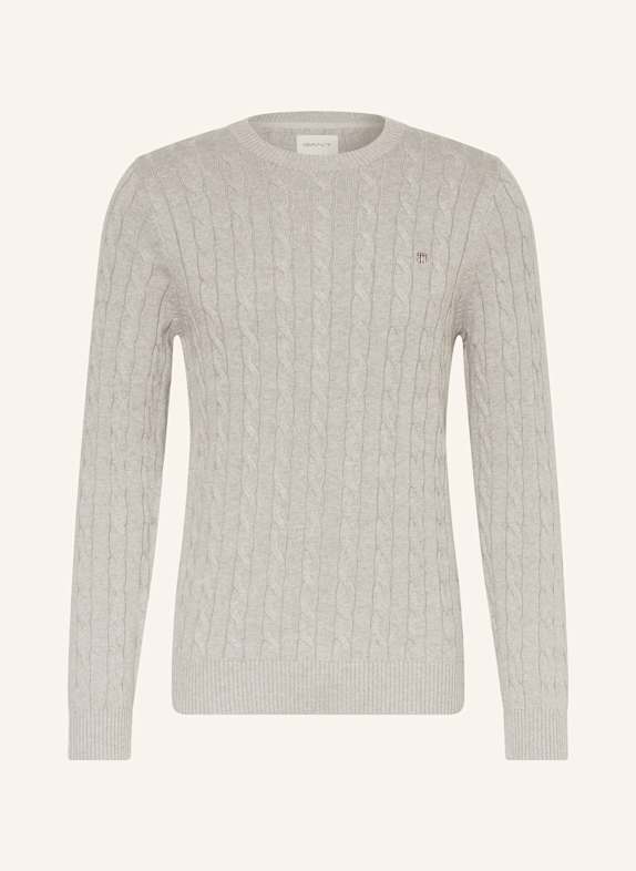 GANT Pullover GRAU