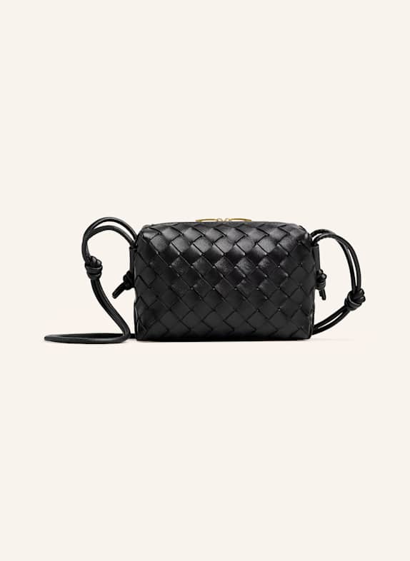 BOTTEGA VENETA Umhängetasche MINI LOOP BLACK