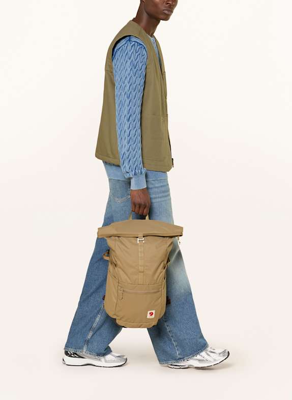 FJÄLLRÄVEN Rugzak HIGH COAST FOLDSACK 24 l BEIGE