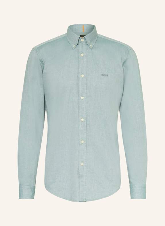 BOSS Shirt RICKERT_M regular fit TEAL