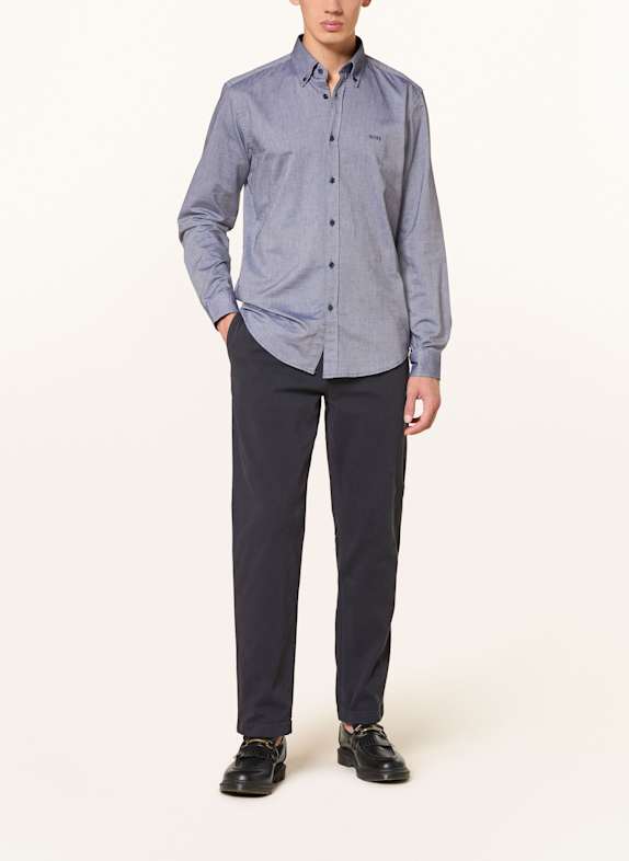 BOSS Overhemd RICKERT_M Regular Fit BLAUW