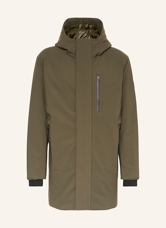 STRELLSON Parka FLEX CROSS DUNKELGRÜN