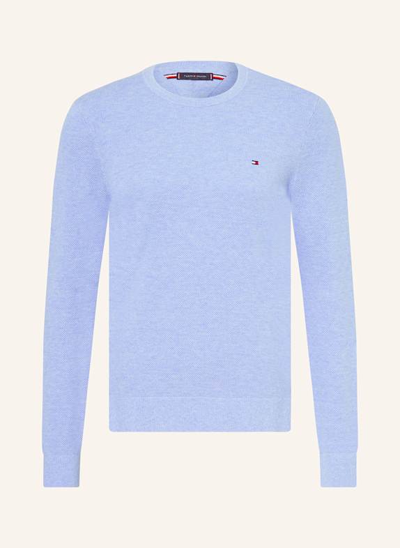 TOMMY HILFIGER Pullover HELLBLAU