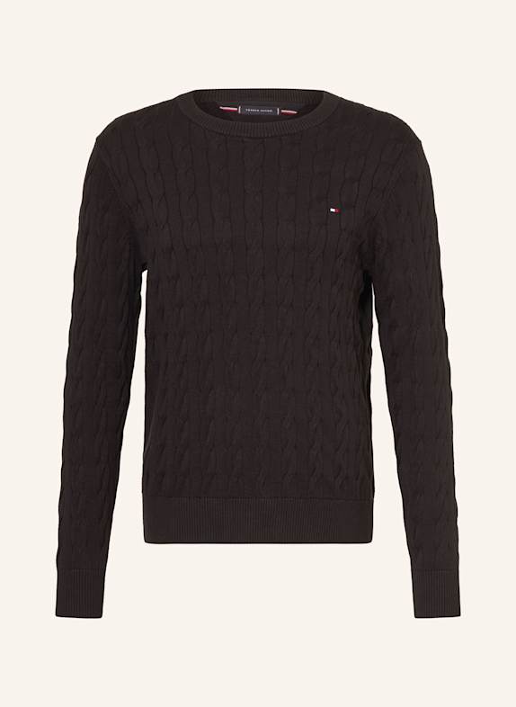 TOMMY HILFIGER Pullover SCHWARZ