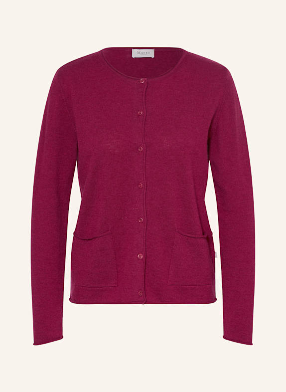 MAERZ MUENCHEN Strickjacke DUNKELROT