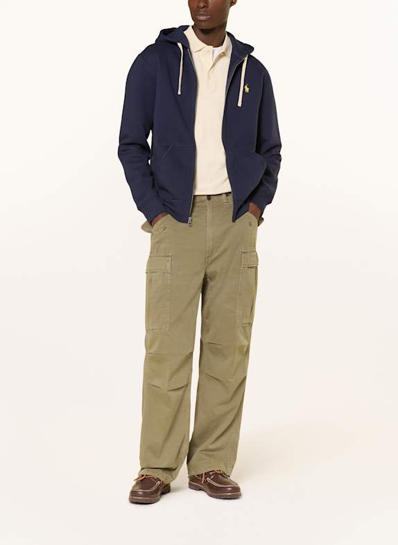 POLO RALPH LAUREN Sweatjacke DUNKELBLAU