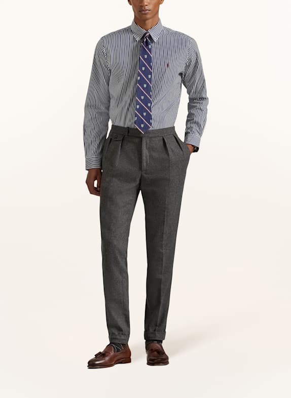 POLO RALPH LAUREN Overhemd Custom Fit BLAUW / WIT