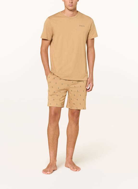 POLO RALPH LAUREN Loungeshorts CAMEL