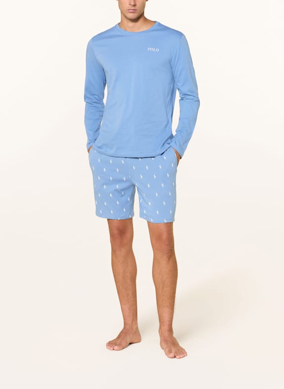 POLO RALPH LAUREN Loungeshorts LICHTBLAUW